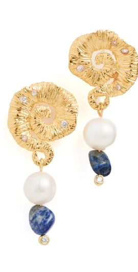 Anni Lu Anni Lu Jetset Gems Earrings Gold One