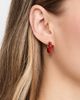 Anni Lu Anni Lu Petit Swell Hoops Bright Red One - 3