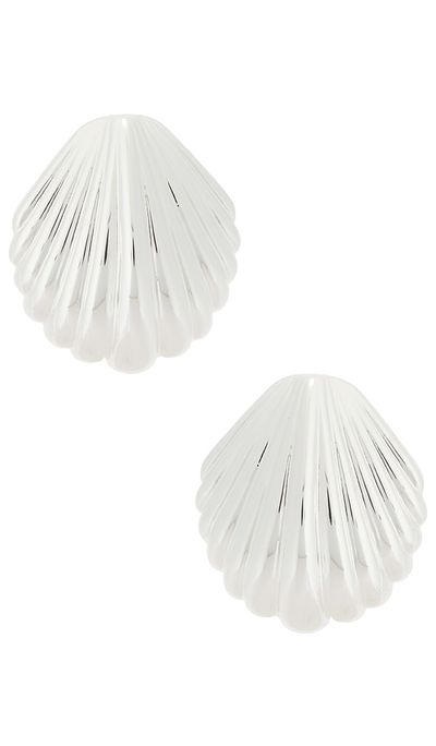 Anni Lu Silver Shell Earring