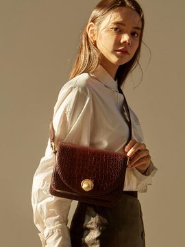 ANODDS Isle Mini Croc Shoulder Bag - 6 Color