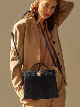 ANODDS LAZEL Croc Flap Bag 6 Color