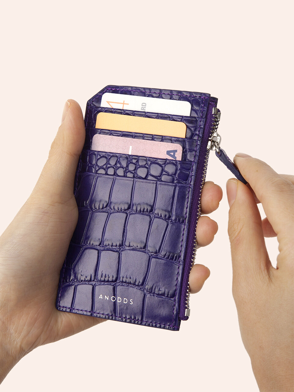 ANODDS PLATTE Croc Zipper Wallet 7 Colors