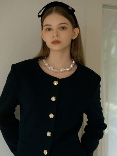 ANOETIC ANC Classic Big Pearl Necklace