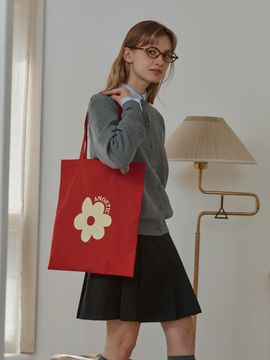 ANOETIC ANC FLOWER ECO BAG [RED]