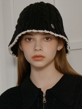 ANOETIC ANC Wool Twisted Bucket Hat_4Colors