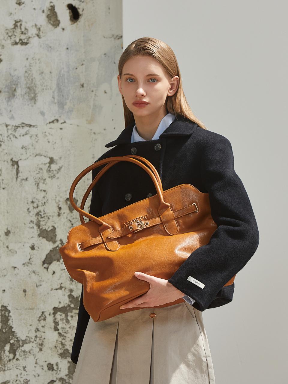 ANOETIC CLASSIC BELT SHOPPER BAG_2COLOR