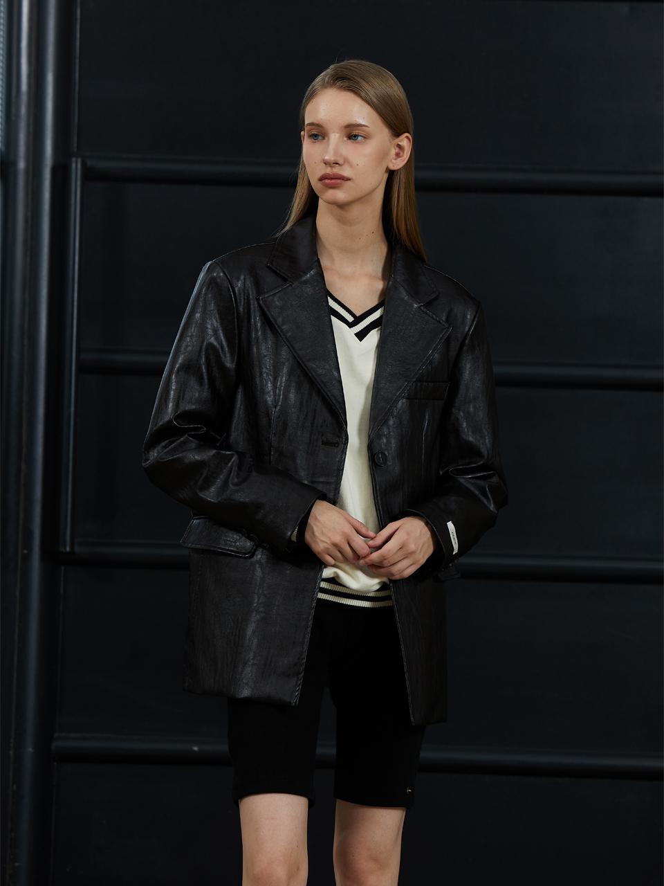 ANOETIC LAYERED BIKER SHORTS_BLACK