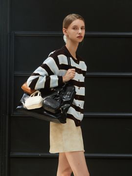 ANOETIC MINI CASE BAG CHARM_BLACK