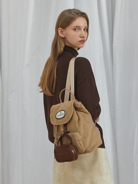 ANOETIC MINI CASE BAG CHARM_BROWN