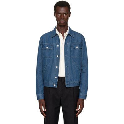 ANOTHER ASPECT ANOTHER ASPECT Blue Another 2.0 Denim Jacket