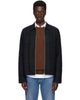 ANOTHER ASPECT ANOTHER ASPECT Navy Another 3.0 Overshirt - 1