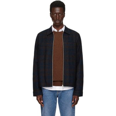 ANOTHER ASPECT ANOTHER ASPECT Navy Another 3.0 Overshirt
