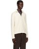 ANOTHER ASPECT ANOTHER ASPECT Off-White Another 1.0 Zip Sweatshirt - 2