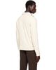 ANOTHER ASPECT ANOTHER ASPECT Off-White Another 1.0 Zip Sweatshirt - 3