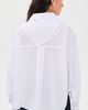 Another Girl Another Girl Boxy Shirt with Neck Scarf White - 3