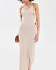 Another Girl Another Girl Cherry Strap Cami Midi Dress Cream - 5