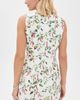Another Girl Another Girl Chili Print Tie Front Mini Dress Multi - 3