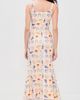 Another Girl Another Girl Eurosummer Print Mesh Maxi Dress Multi - 3