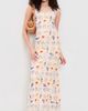 Another Girl Another Girl Eurosummer Print Mesh Maxi Dress Multi - 5