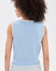 Another Girl Another Girl Teacup Knitted Tank Blue - 3
