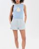 Another Girl Another Girl Teacup Knitted Tank Blue - 5