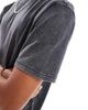 Another Influence Another Influence acid wash oversized t-shirt in black - 3