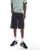 Another Influence Another Influence carpenter jorts in washed black - 2