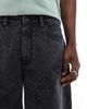 Another Influence Another Influence carpenter jorts in washed black - 3