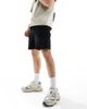 Another Influence Another Influence cotton twill cargo shorts in black - 1
