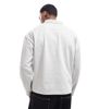 Another Influence Another Influence half button rugby sweat in gray - 2