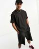 Another Influence Another Influence heavy pique shorts in black - part of a set - 3