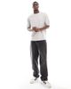 Another Influence Another Influence oversized textured T-shirt in light gray - part of a set - 2