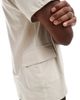 Another Influence Another Influence oversized utility T-shirt in stone-Neutral - 4