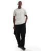 Another Influence Another Influence seam detail t-shirt in gray - 3