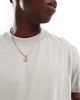 Another Influence Another Influence seam detail t-shirt in gray - 4