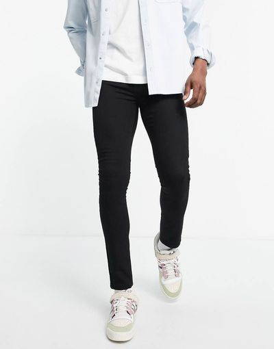 Another Influence Another Influence skinny fit jeans in black