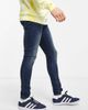 Another Influence Another Influence skinny fit jeans in dark blue-Navy - 2