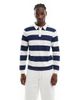 Another Influence Another Influence striped rugby long sleeve t-shirt in blue-Multi - 1