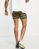 Another Influence Another Influence swim shorts in leopard print-Brown - 2