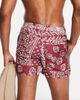 Another Influence Another Influence swim shorts in red bandana print - 2