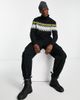Another Influence Another Influence zigzag turtle neck sweater in black - 4