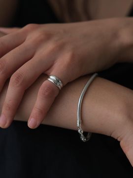 Another Layer Double Pinky Ring (silver925)