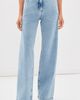 Another Tomorrow Another Tomorrow Carpenter Denim Jeans Light Blue Wash - 2