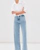 Another Tomorrow Another Tomorrow Carpenter Denim Jeans Light Blue Wash - 5