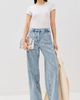 Another Tomorrow Another Tomorrow Carpenter Denim Pants Light Blue Wash 46 - 5