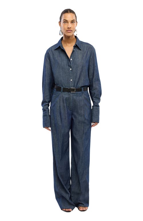 Another Tomorrow Another Tomorrow Chambray Shirt