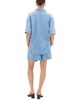 Another Tomorrow Another Tomorrow Chambray Short Sleeve Shirt - 3