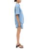Another Tomorrow Another Tomorrow Chambray Short Sleeve Shirt - 4