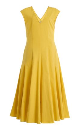 Another Tomorrow Another Tomorrow Cotton Maxi Dress