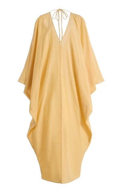 Another Tomorrow Another Tomorrow Cotton Voile Caftan